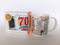 Kubek na 70 urodziny - wydarzenia z rocznika 1956