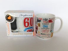 Kubek na 60 urodziny - wydarzenia z rocznika 1966