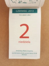 Kartka z kalendarza 2013
